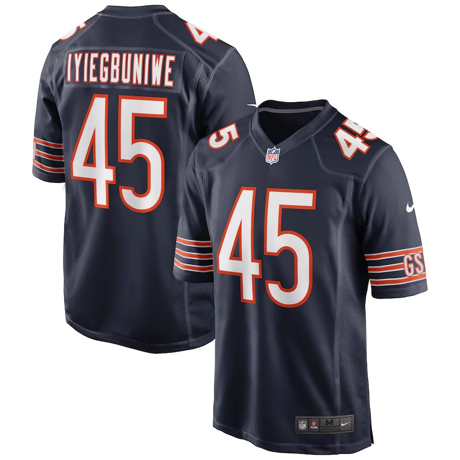Men's Joel Iyiegbuniwe Navy Player Limited Team Jersey