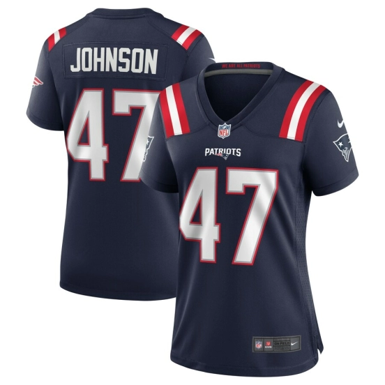 Women's Jakob Johnson Navy Player Limited Team Jersey