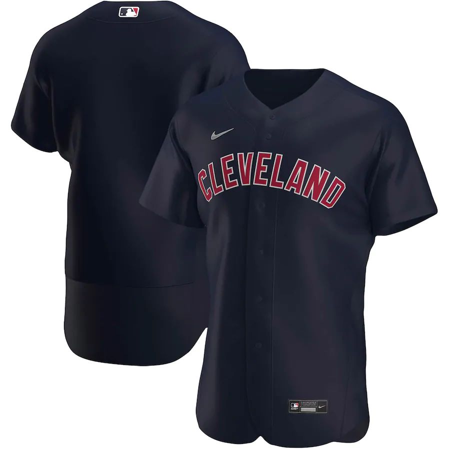 Men's Navy Alternate 2020 Authentic Team Logo Team Jersey