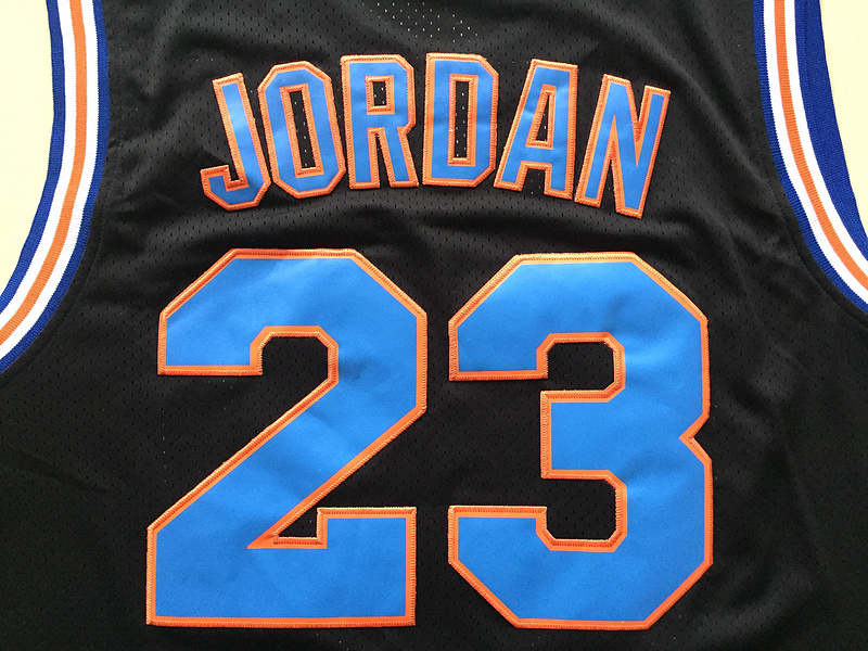 Michael Jordan 23 Movie Edition Black Basketball Jersey Kit