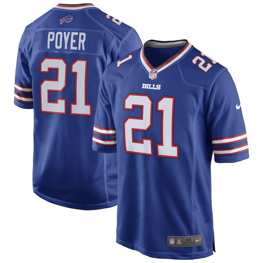 Men's Jordan Poyer Royal Player Limited Team Jersey