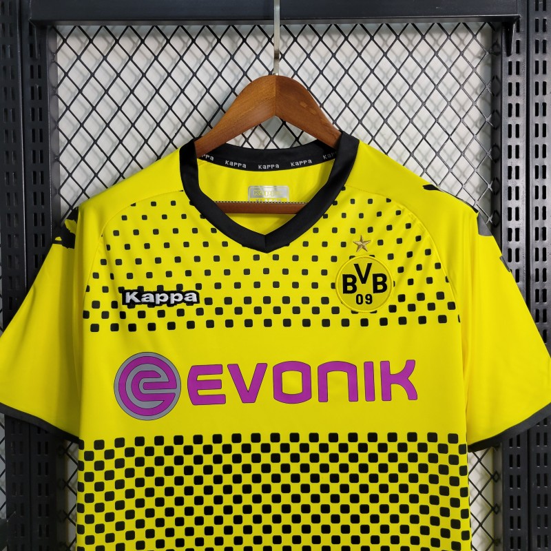Retro 11-12 Borussia Dortmund Home Soccer Jersey