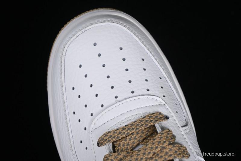 Nike Nocta x Nike Air Force 1 '07 Low "Certified Lover Boy" Khaki Classic Low-Top Casual Sneakers - LO1718-051