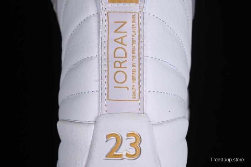 Nike Air Jordan 12 Retro Basketball Shoes with High-Quality Carbon Plate - FD9101-007