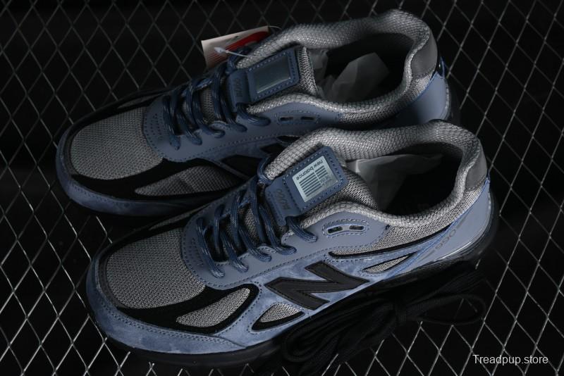 New Balance 990 Series Premium USA-Made Retro Running Shoes with Carbon Midsole - U990BB4