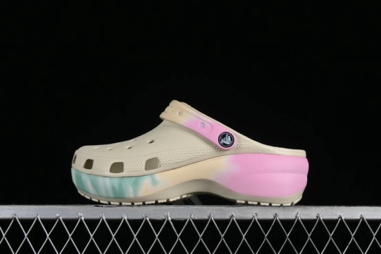 Crocs Classic Clog Cloud Retro Sandals with Adjustable Heel Strap - B.D4