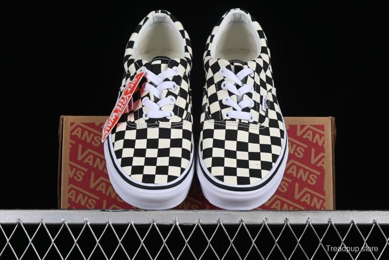 Vans Authentic Golden Coast Classic Checkerboard Slip-On Canvas Shoes - VN0A4BV4R6R