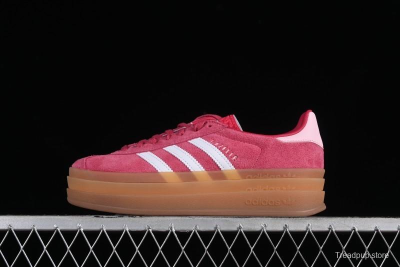Adidas Originals Gazelle Bold Low-Top Sneakers with Anti-Slip Thick Sole - ID6997