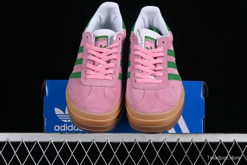 Adidas Originals Gazelle Bold Low-Top Sneakers with Thick Sole for Casual Wear - IE0420