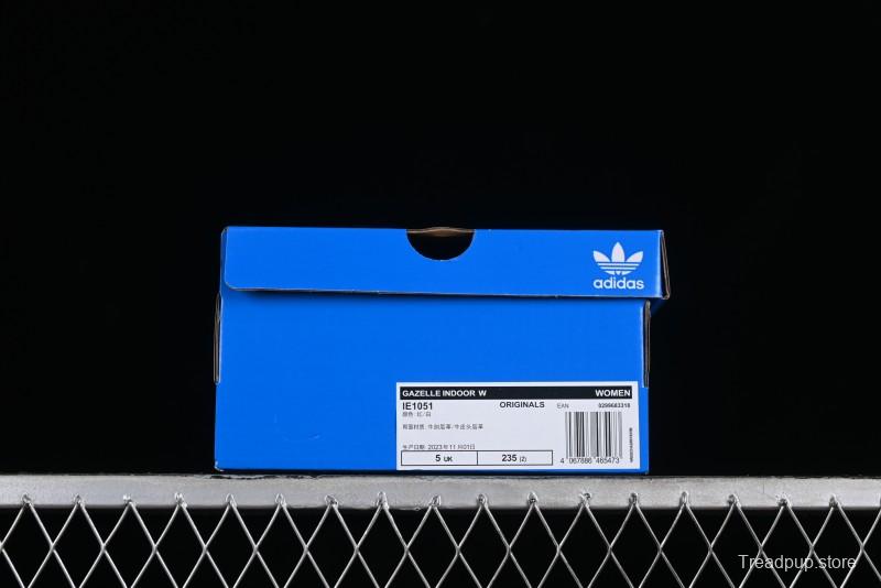 Adidas Originals Gazelle Indoor Retro Casual Slip-Resistant Wear-Resistant Low-Top Sneakers - IE1051