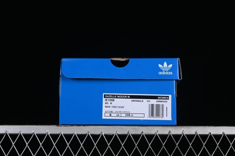 Adidas Originals Gazelle Indoor Retro Casual Slip-Resistant Low-Top Sneakers - IE1058