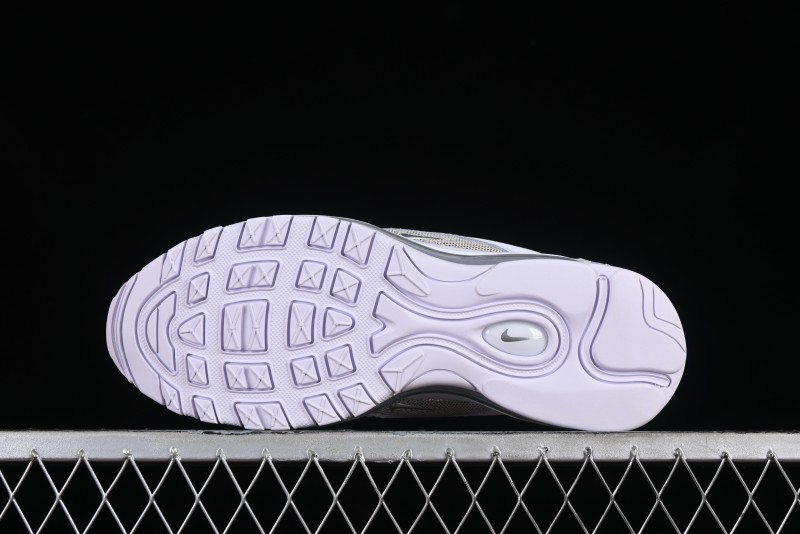 Nike Air Max 97 Retro Running Shoes with Full-Sole Air Cushion - FQ8889-100