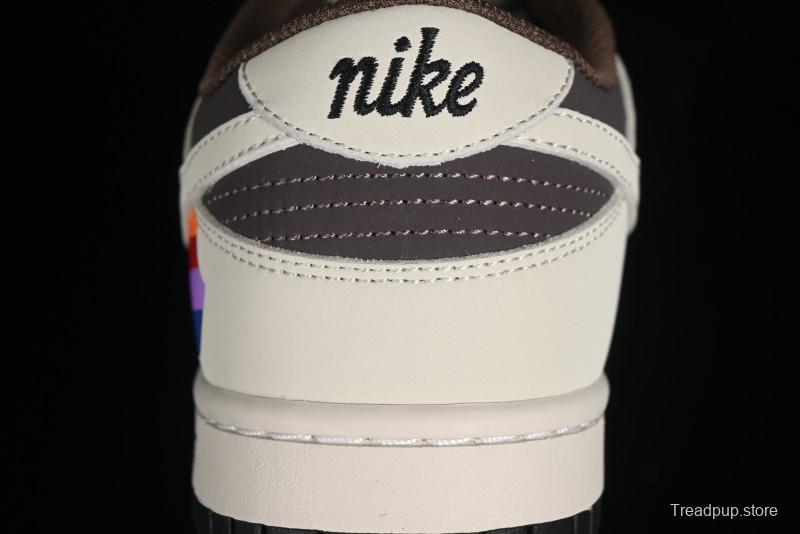 Nike SB Dunk Low Apple Colorway Low-Top Casual Skateboarding Shoes - MU0232-368