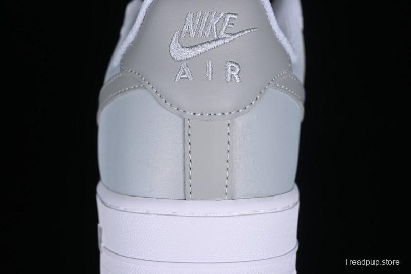 Nike Air Force 1 '07 Low Customized Anime Theme Gradient Grey Swoosh Casual Sneakers - FN0366-102