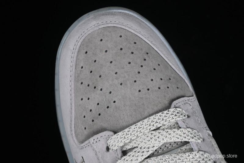 Nike SB Dunk Low LV Collaboration - Beige Grey Crystal Sole Night Light Anniversary High-End Custom Low-Top Casual Sneakers - CR8033-503