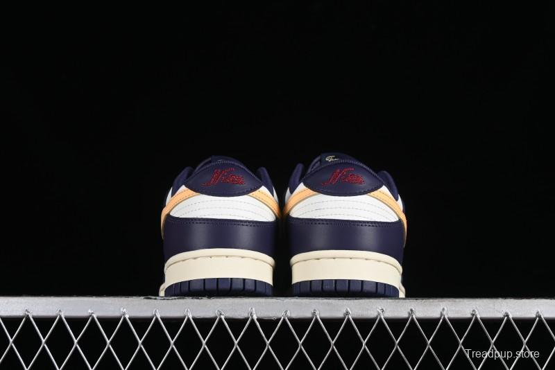 Nike Dunk Low Retro Navy Blue SB Low-Top Casual Skate Shoes - FV8106-181