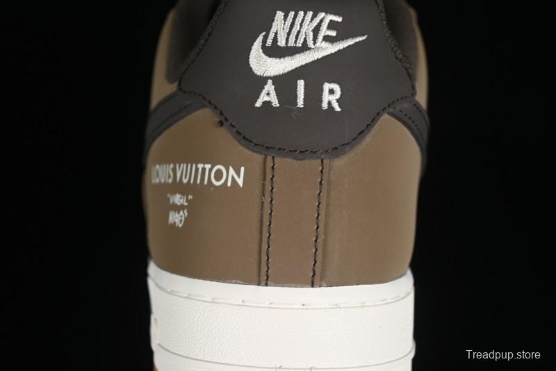 Nike Air Force 1 '07 Low LV Collaboration - Light Brown Casual Sneakers - BA8806-224