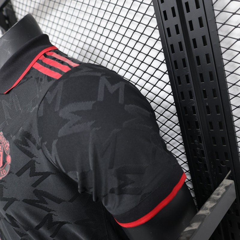 Player Version 25/26 Manchester United Black Special Jersey