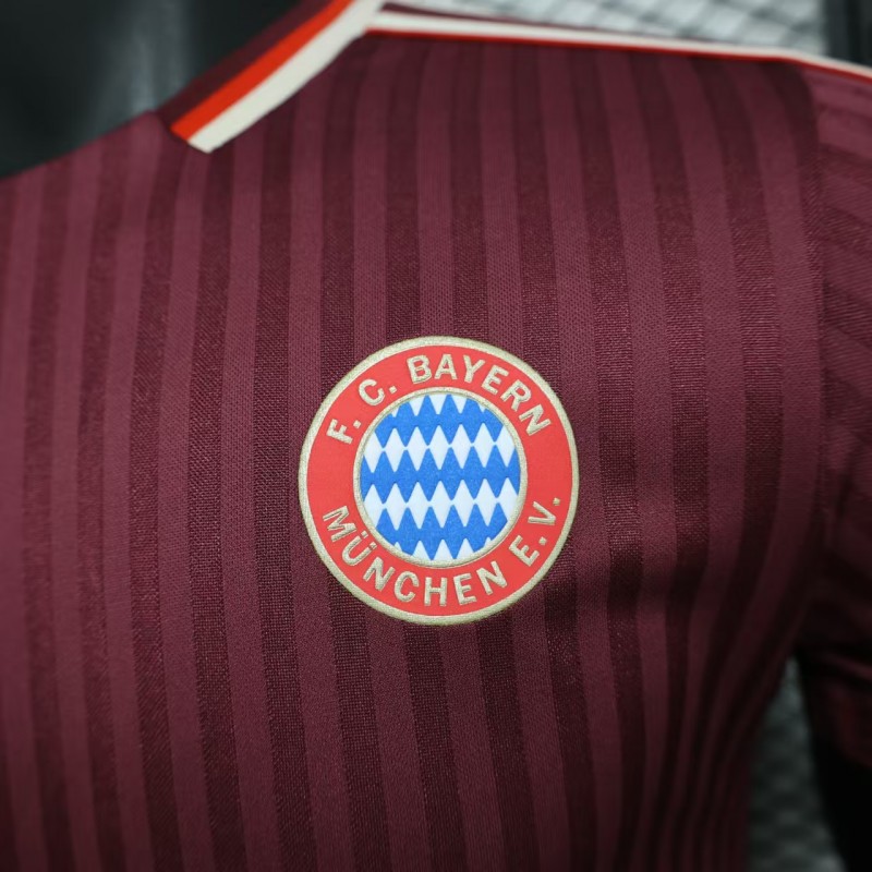 Player Version 25/26 Bayern Munich Icon Wine Jersey