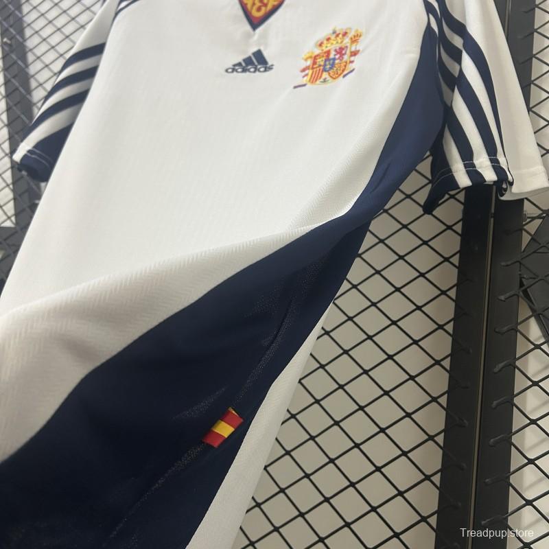 1998 Retro Spain Away Jersey