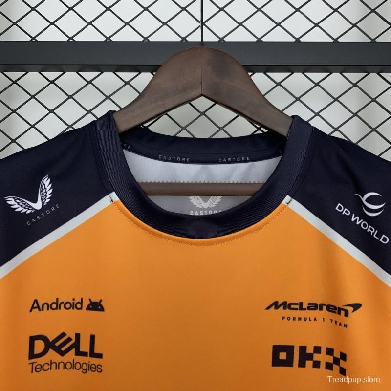 2025 F1 Formula Orange/Black Mclaren Norris T-Shirt