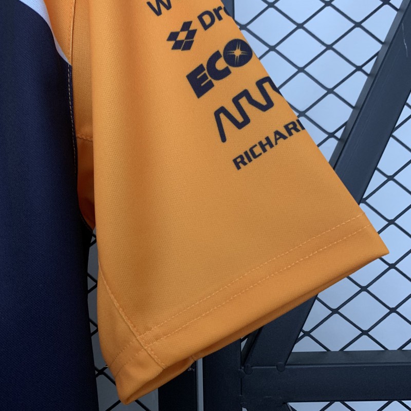 2025 F1 Formula Orange/Navy Mclaren Jersey