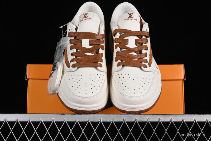 Nike Air Jordan 1 Low OG SP Travis Scott x Fragment Design Collaboration Sneakers - LX1988-900