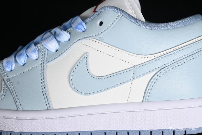 Nike Air Jordan 1 Low AJ1 White Magnolia Casual Sneakers - DC0774-164