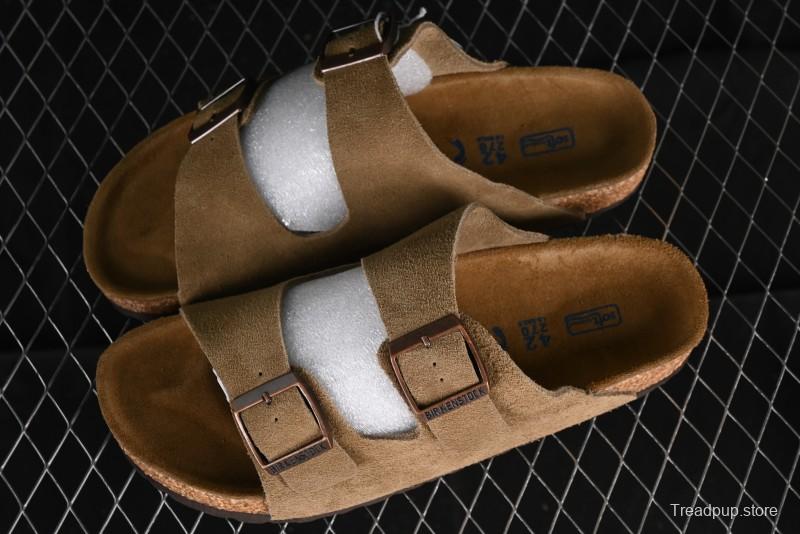 Birkenstock Birkenstock Sandals Series Soft Suede Leather with Lambswool Insole and Cork Midsole - G.D4