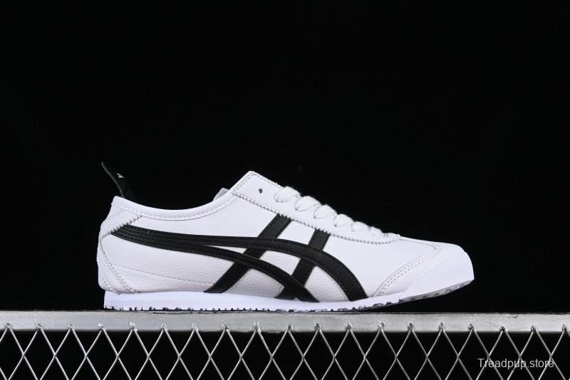 Onitsuka Tiger Mexico 66 Low-Top Leather Sneakers for Casual Running - D508K-0190