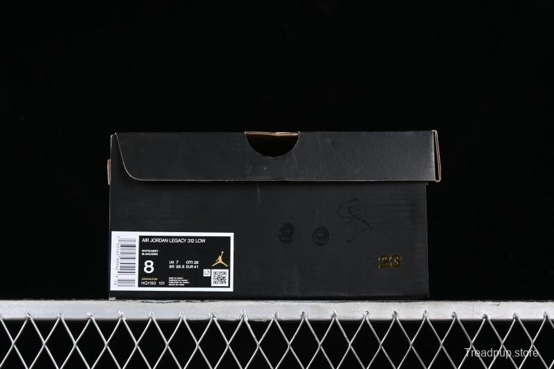 Nike Air Jordan Legacy 312 Low Sneakers with Velcro Strap - HQ1190-101