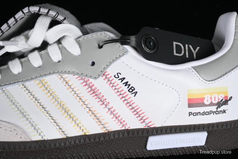 Adidas Originals Samba OG IG1025 Snow Gift Box Custom Casual Sneakers - IG1025