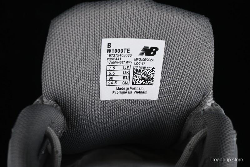 New Balance 1000 Series Retro Dad Style Low-Top Casual Running Shoes - W1000TE