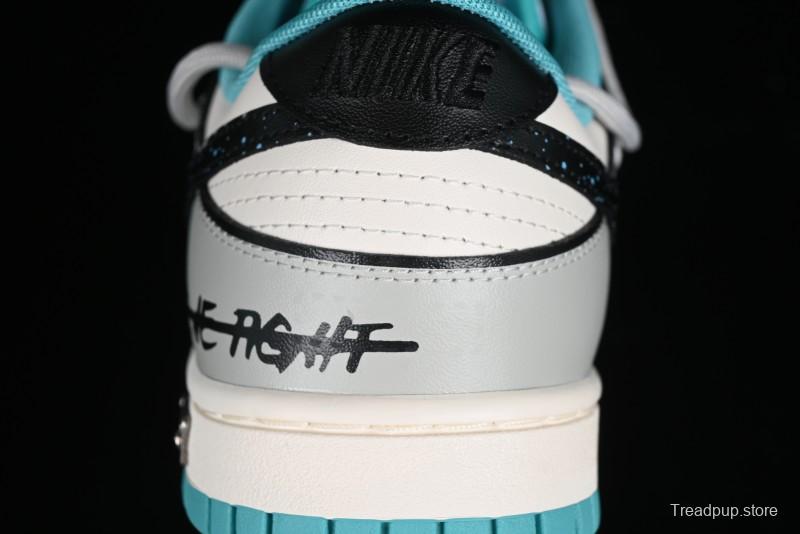 Nike Dunk Low Panda Prank Star Trek SB Strap Low-Top Casual Sneakers - DV0833-101