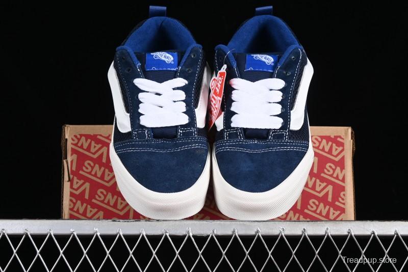 Vans Classics Knu Skool Retro Sneakers with Enlarged Toe and Thickened Trim - VN0009QCLC3