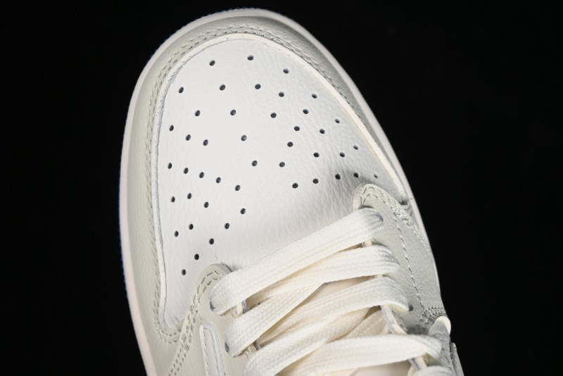Nike Travis Scott x Fragment Design x Air Jordan 1 Low OG SP AJ1 LV Collaboration Light Blue Low-Top Casual Sneakers - LJ5188-007