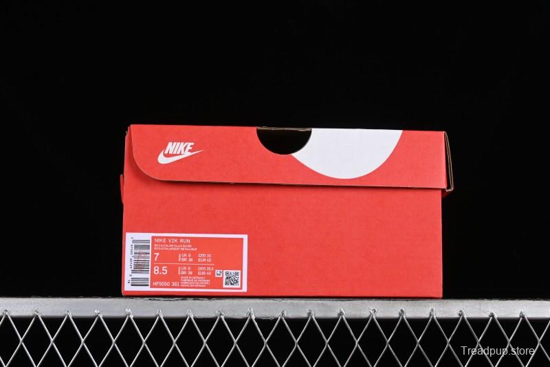 Nike V2K Runtekk 3XL Retro Low-Top Running Shoes with Shock Absorption and Anti-Slip Technology - HF5050-361