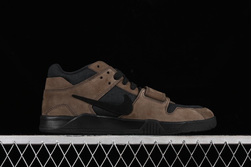 Nike Travis Scott x Jordan Cut The Check AJ1 Basketball Shoes with Velcro Design - FZ8117-204