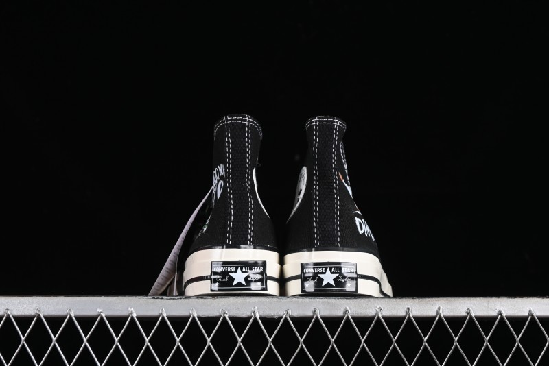 Converse x Honda Limited Edition Pop Mart Collaboration High Top Canvas Sneakers - 162050C