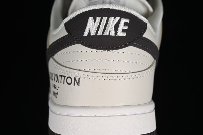 Nike Dunk Low LV Collaboration High-End Custom SB Low-Top Casual Skate Shoes - FC1688-400