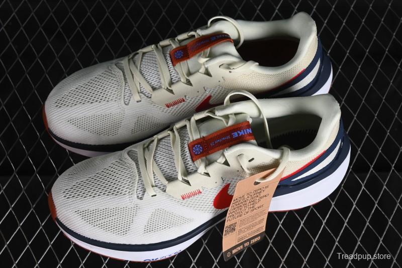 Nike Air Zoom Structure 25 Running Shoes 2024 New Cushioning Anti-Slip Comfort - DJ7883-001