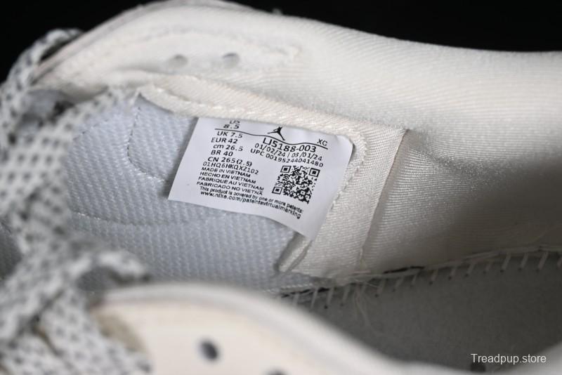 Nike Travis Scott x Fragment Design x Jordan Air Jordan 1 Low OG SP AJ1 LV Peacock Blue Low-top Casual Sneakers - LJ5188-003