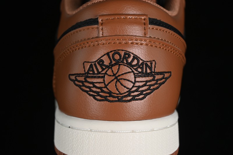 Nike Air Jordan 1 Low AJ1 Black Mocha Casual Sneakers - DC0774-021