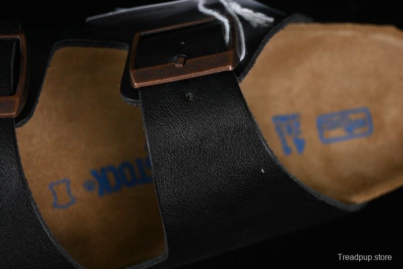 Birkenstock Sandals with Soft Suede Leather and Lambswool Footbed - G.D4