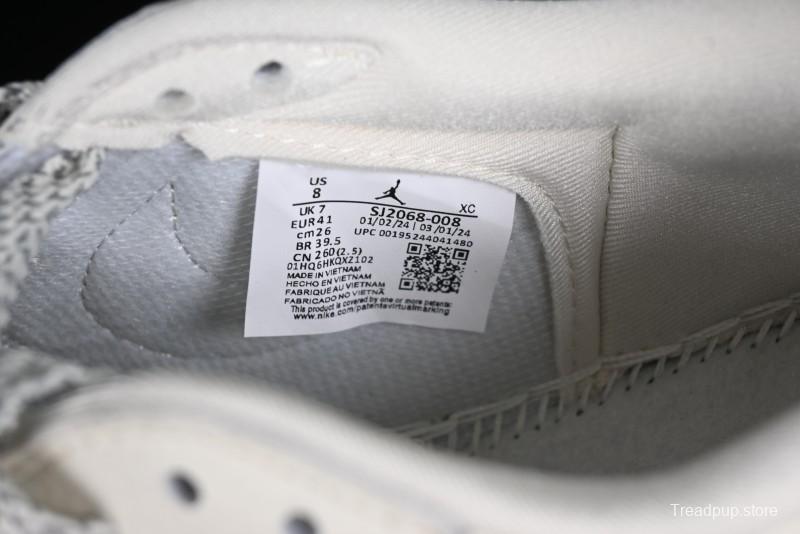 Nike Travis Scott x Fragment Design x Jordan Air Jordan 1 Low OG SP AJ1 LV Black Denim Print Low-Top Casual Sneakers - SJ2068-008