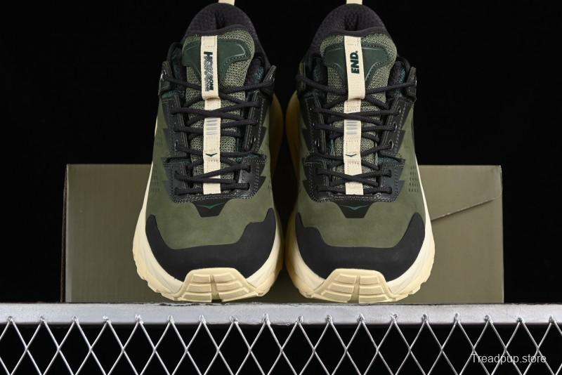 HOKA ONE ONE Tor Ultra Low Round Toe Cushioned Durable Low-Cut Hiking Shoes - 1155730 CVF