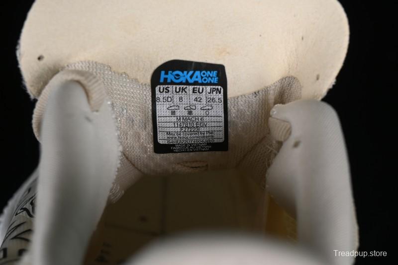 HOKA ONE ONE MACH 6 Flagship Racing Shoes with Carbon Plate Technology and Asymmetric Design - 1147810 EGV