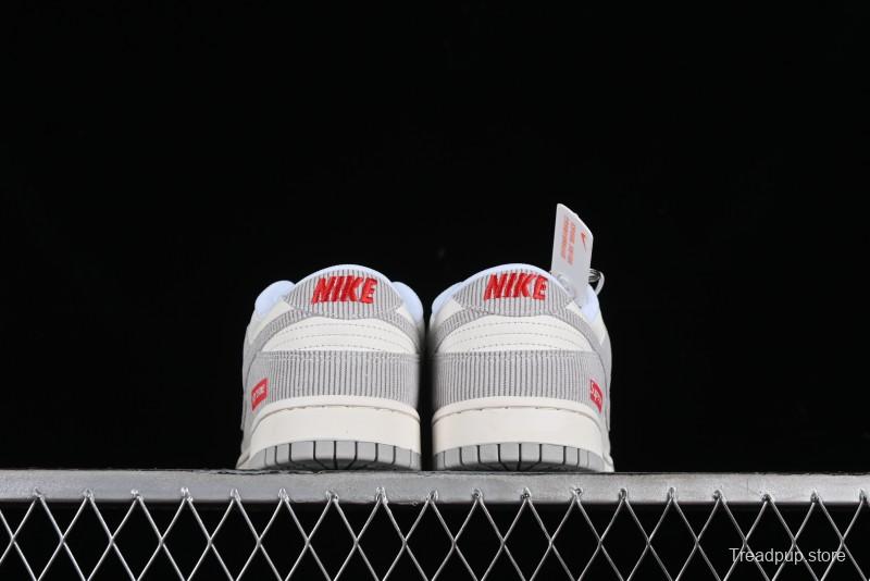 Nike SB Dunk Low Supreme Collaboration Anniversary Customized Casual Sneakers - FC1688-143