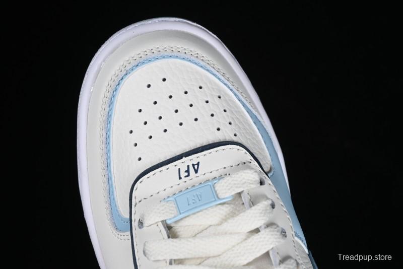 Nike Air Force 1 Shadow Lightweight Elevated Low-Top Versatile Sneakers - DZ1847-107