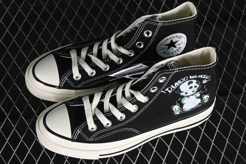 Converse x Honda Limited Edition Pop Mart Collaboration High Top Canvas Sneakers - 162050C